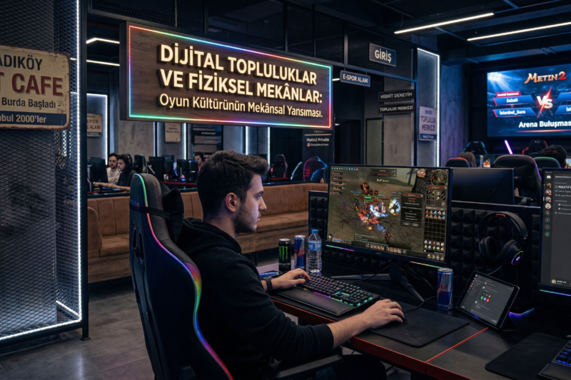Dijital Topluluklar ve Fiziksel Mekânlar: Oyun Kültürünün Mekânsal Yansıması